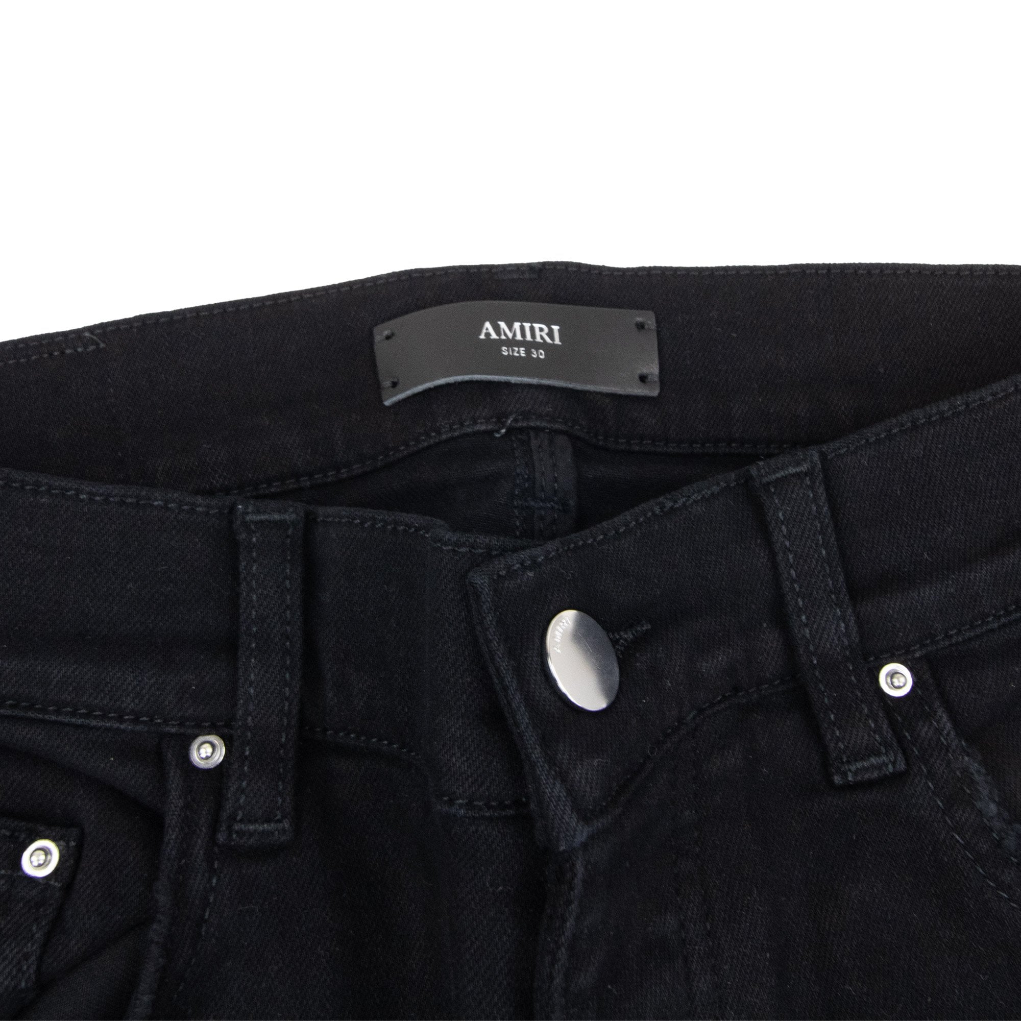 Amiri Mx1 Italian Stretch Jeans Black