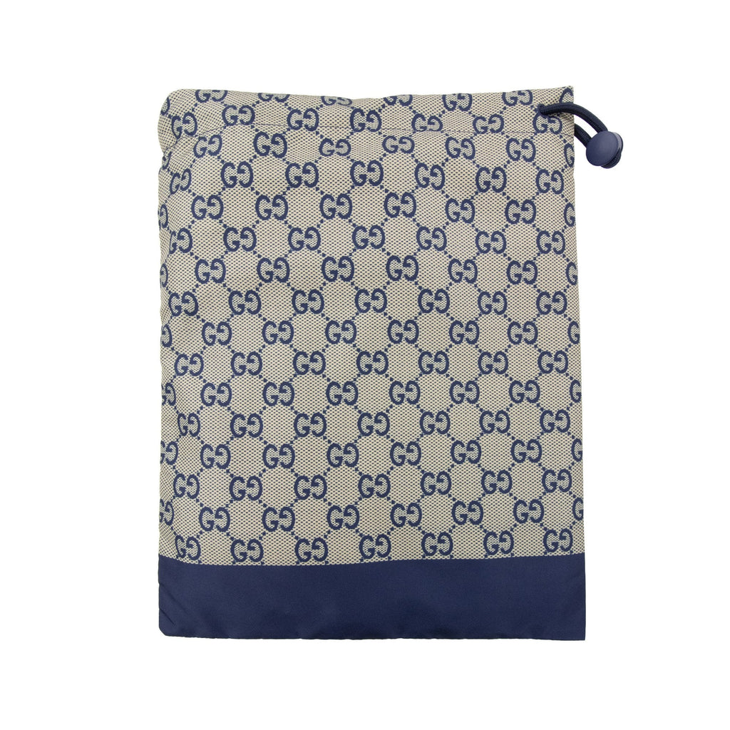 Gucci Gg Printed Poplin Tech Swim Shorts Beige