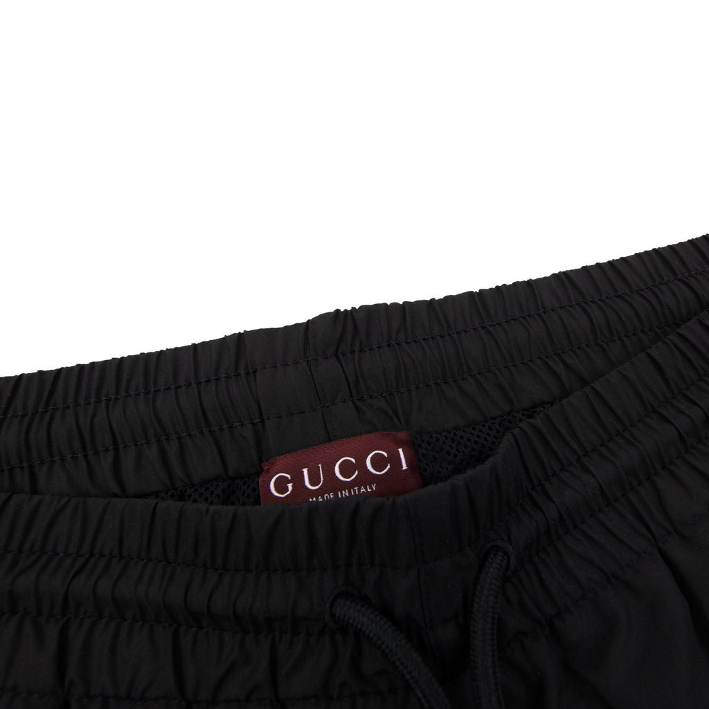 Gucci Logo Poplin Swim Shorts Black 1000
