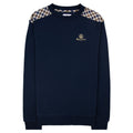 Aquascutum Cc Shoulder Crewneck Fleece Navy 11