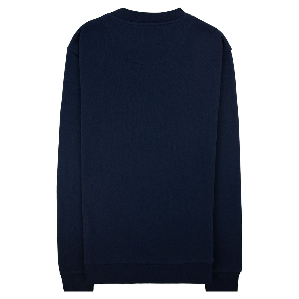 Aquascutum Cc Shoulder Crewneck Fleece Navy 11