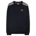 Aquascutum Cc Shoulder Crewneck Fleece Black 16