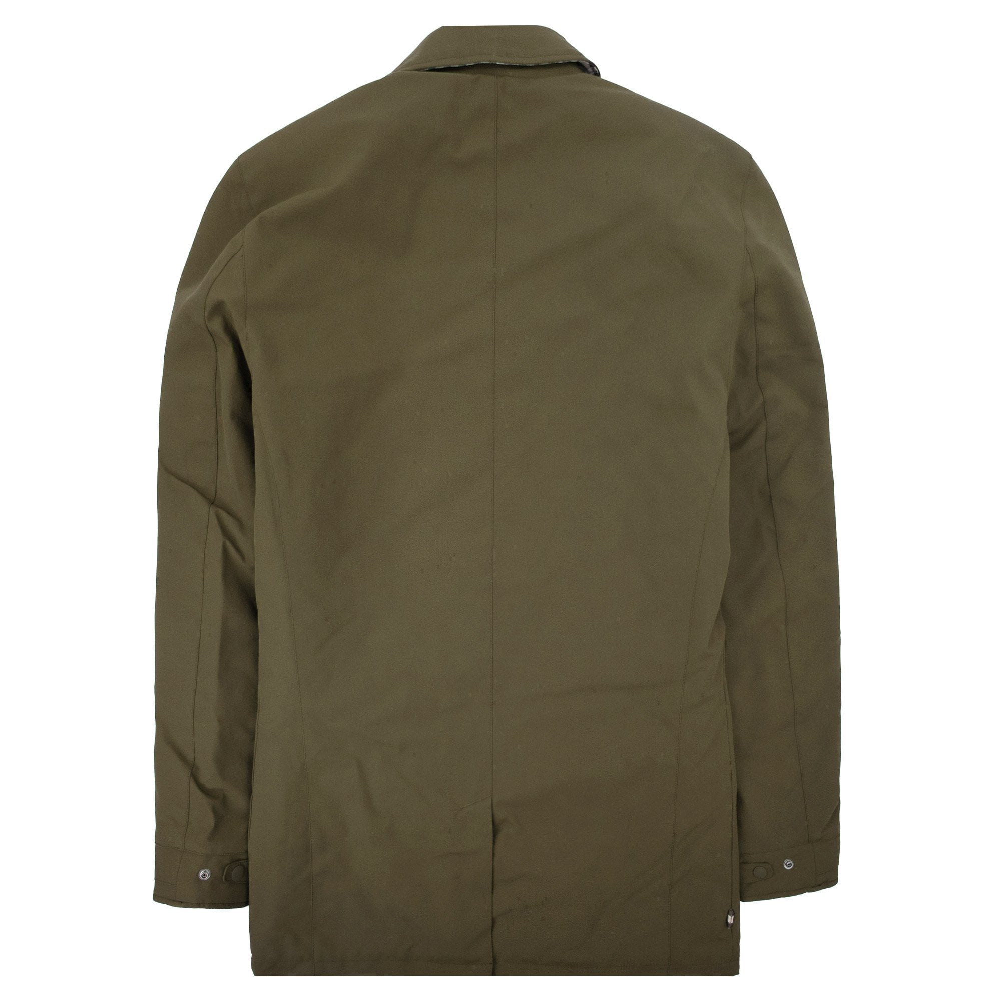 Aquascutum Shell Active Mid Trench Coat Army Green 06
