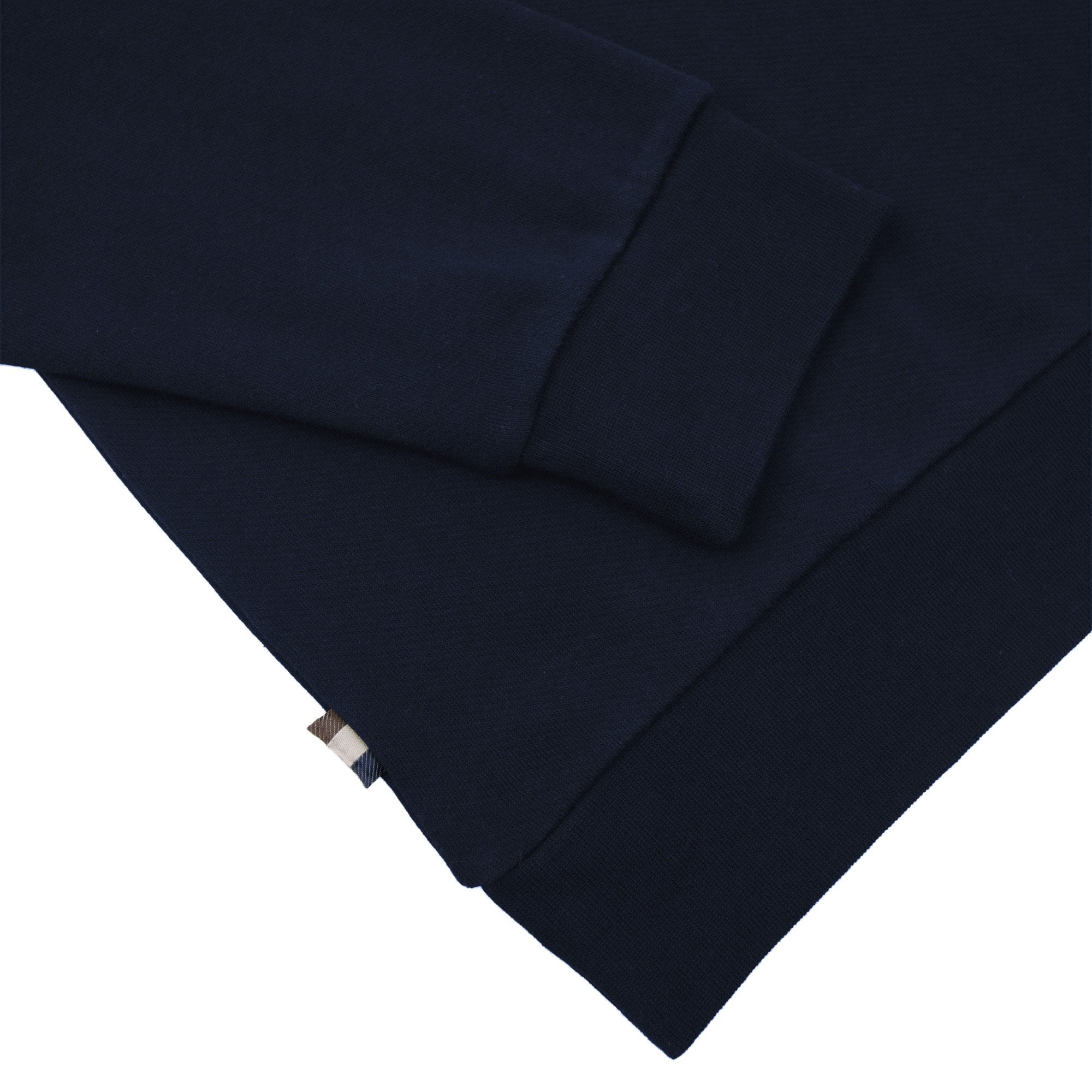 Aquascutum Cc Shoulder 1/4 Zip Sweatshirt Navy 11