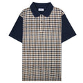 Aquascutum Iconic Front Polo Navy 11