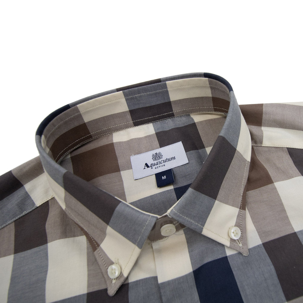 Aquascutum Macro Iconic Shirt Macro Check 30