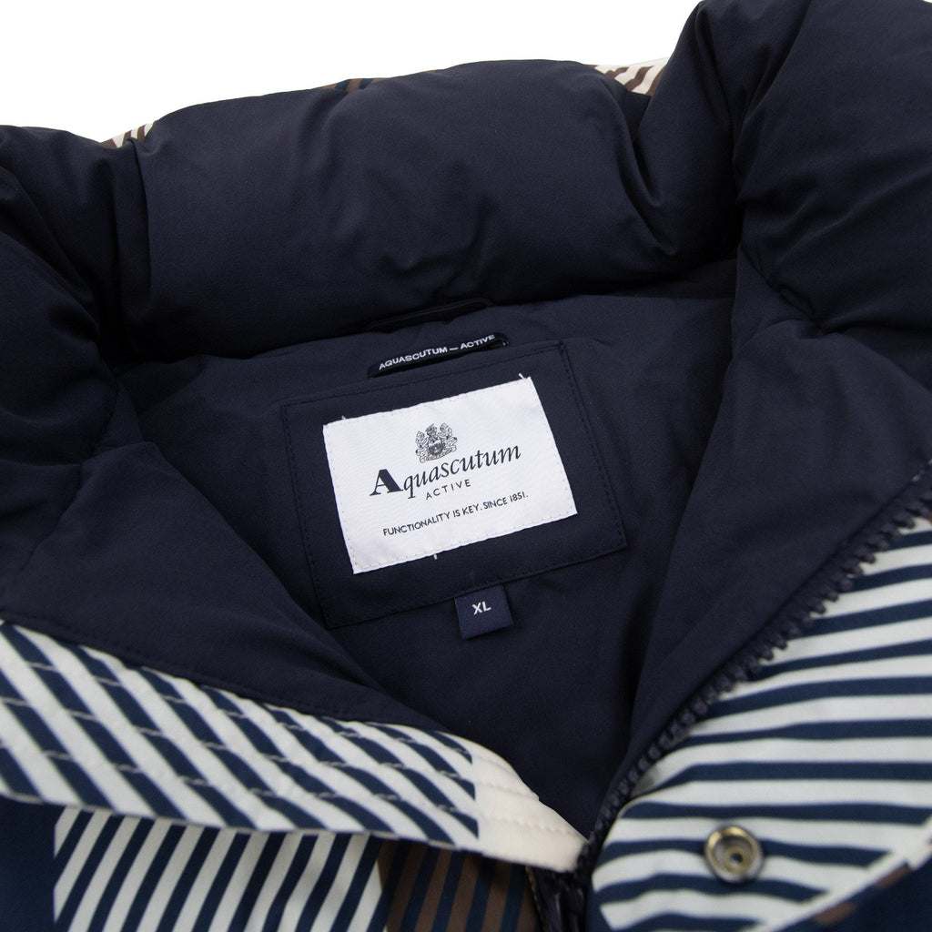 Aquascutum Sp Puffer Jacket Jumbo Check 50