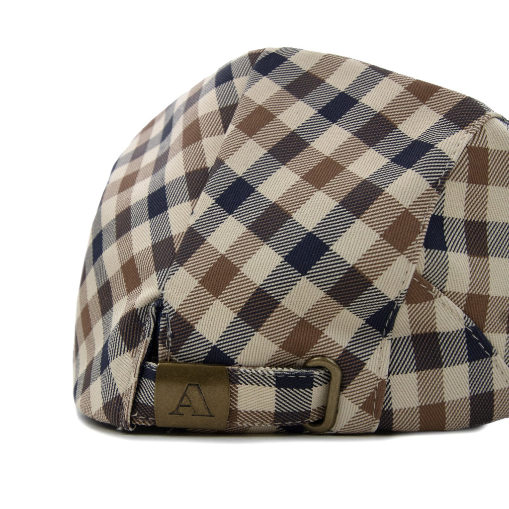 Aquascutum Iconic Flat Cap Club Check 28