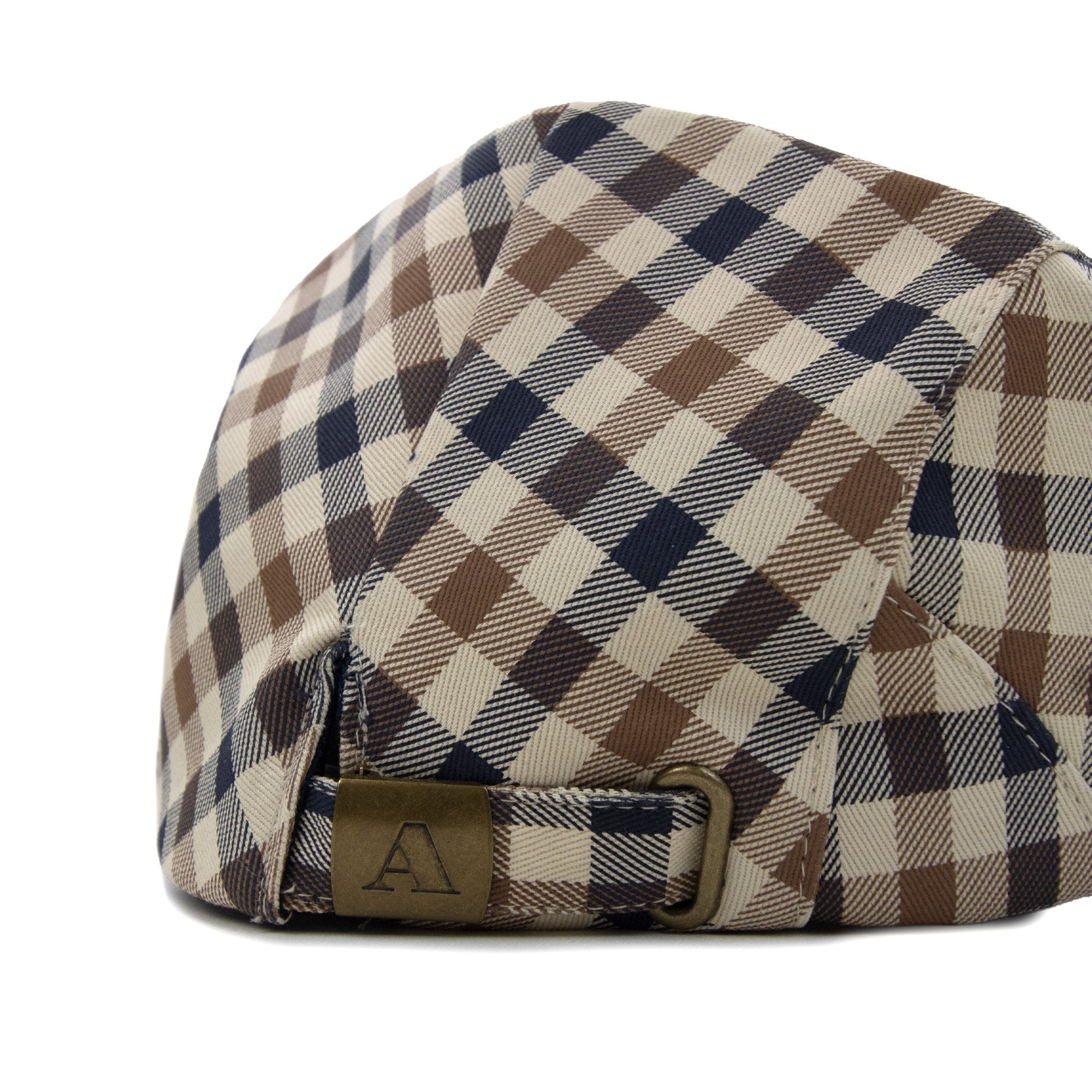 Aquascutum Iconic Flat Cap Club Check 28