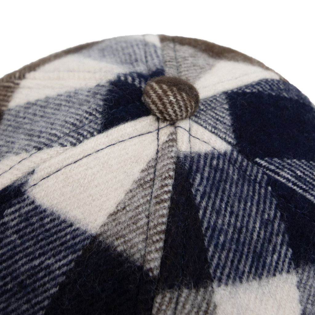 Aquascutum Water Repellent Macro Club Check Baseball Cap Macro Club Check 30