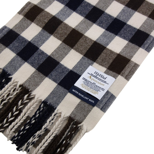 Aquascutum Water Repellent Macro Club Check Scarf Macro Club Check 30