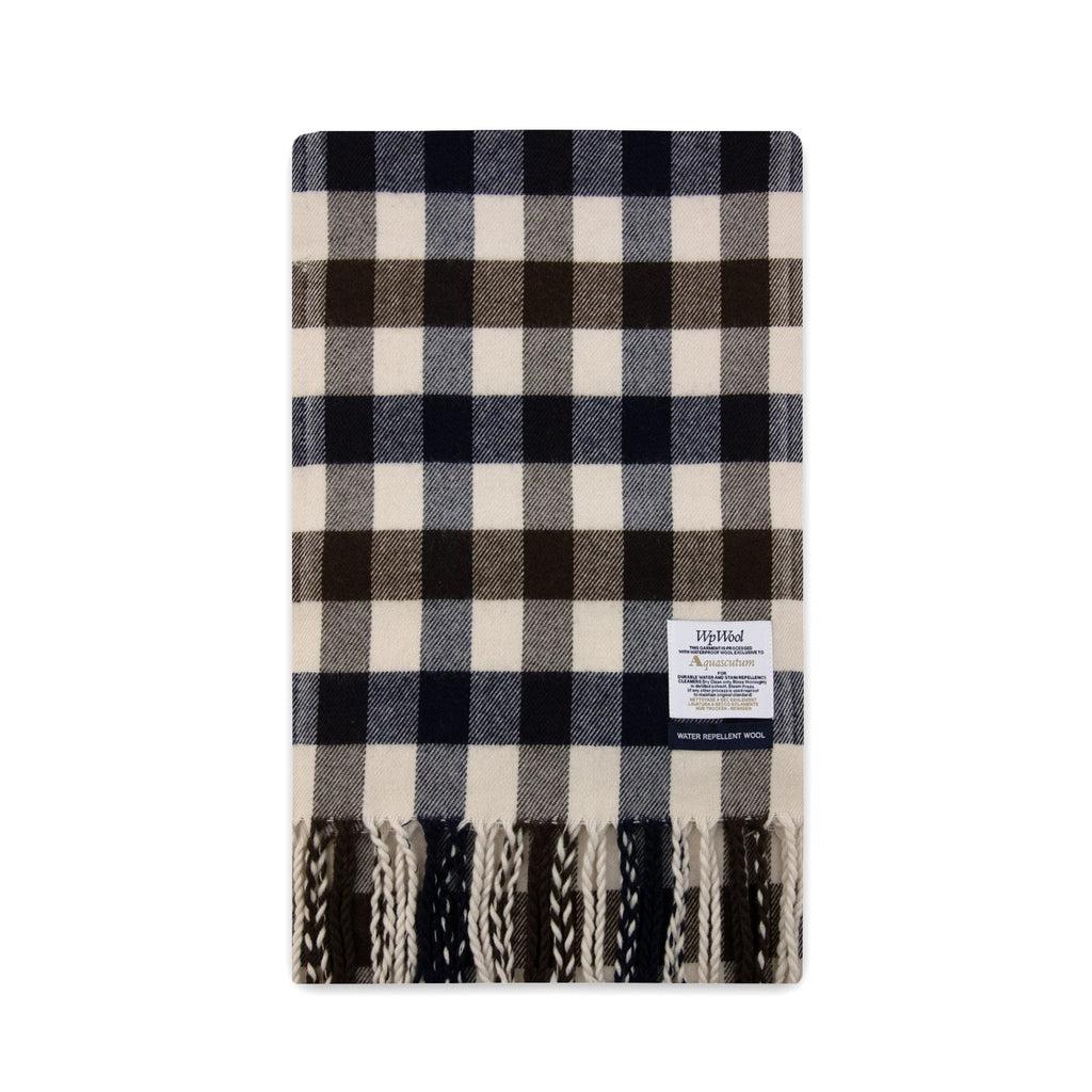 Aquascutum Water Repellent Macro Club Check Scarf Macro Club Check 30