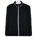 Hugo Boss Skaz 1 Embroidered Logo Zip Up Sweatshirt Black 001