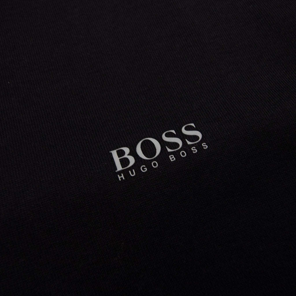 Hugo Boss Sweat Half Zip Logo Jumper Black 001