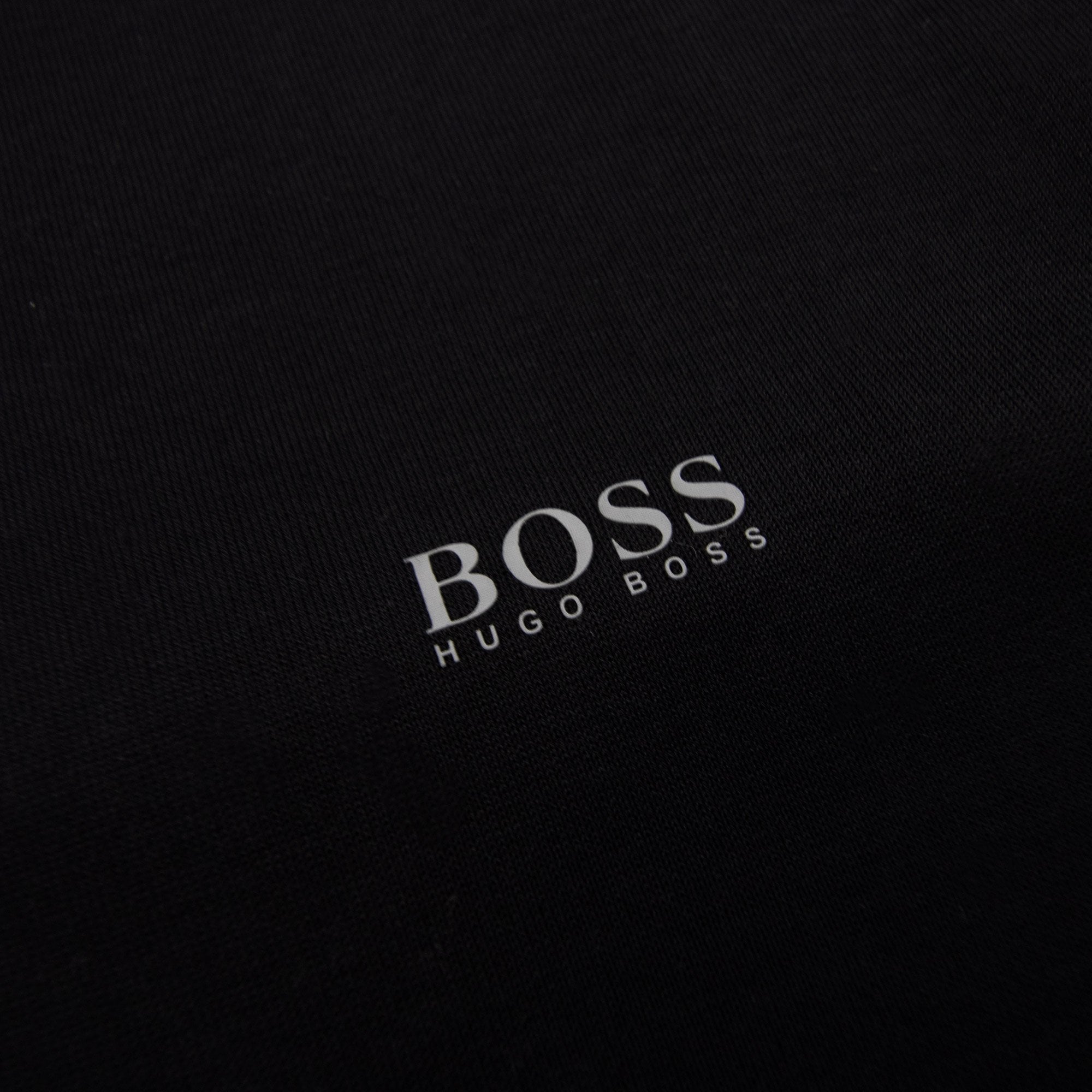 Hugo Boss Sweat Half Zip Logo Jumper Black 001
