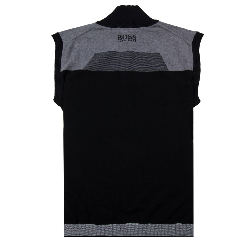 Hugo Boss Zagi Pro Sweater Vest Black/grey