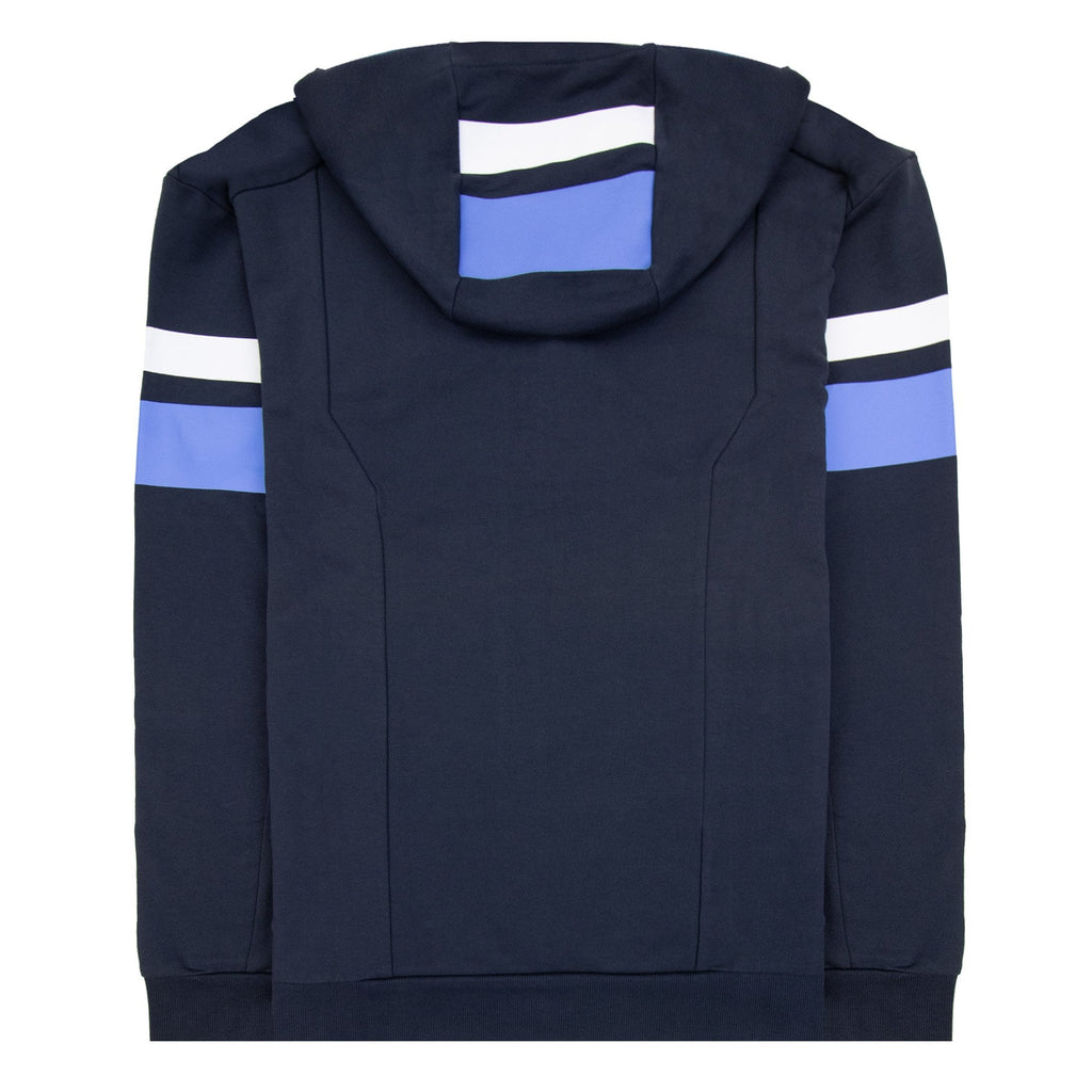 Hugo Boss Saggy Strip Arm Hoody Sweetshirt Blue