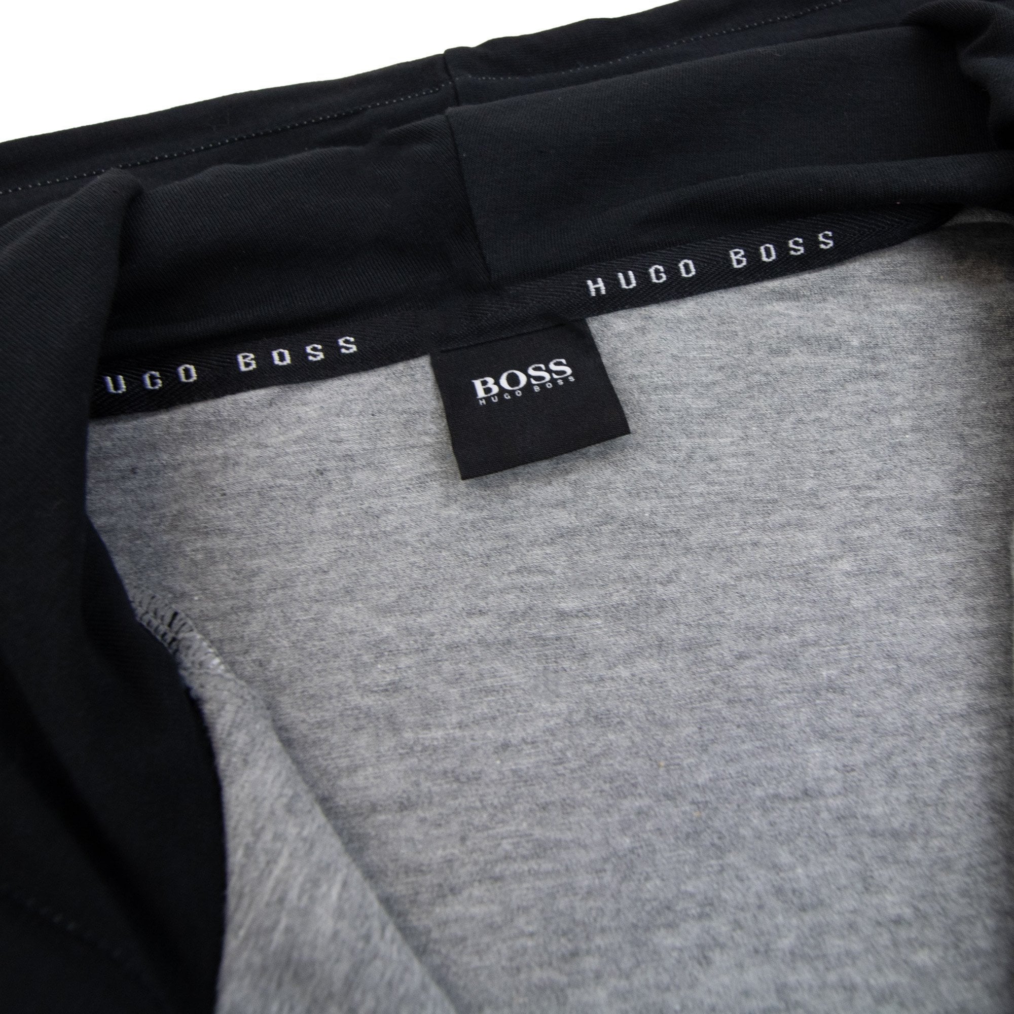 Hugo Boss Hooded Zip Sweatshirt Grey 033