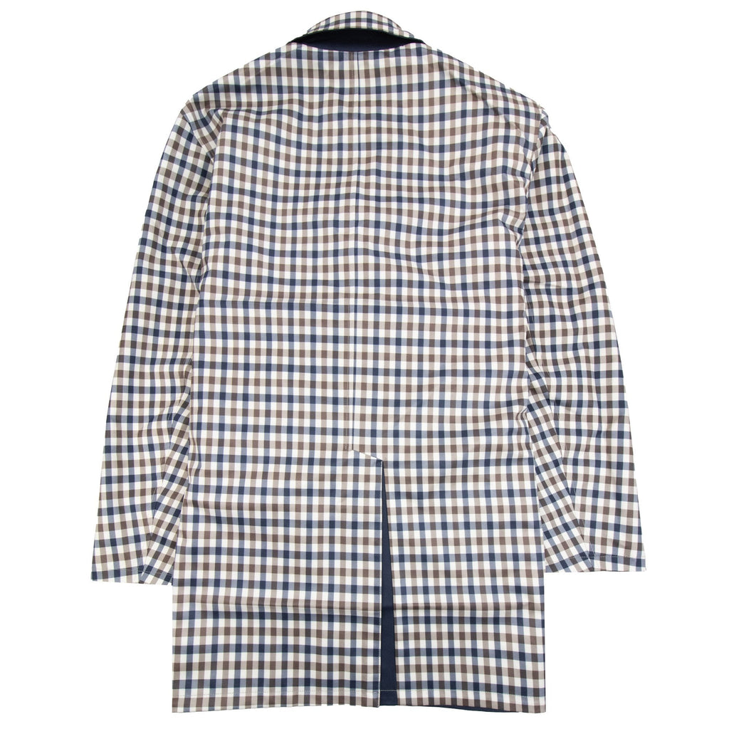 Aquascutum Archival Reversible Mid Coat Navy 11