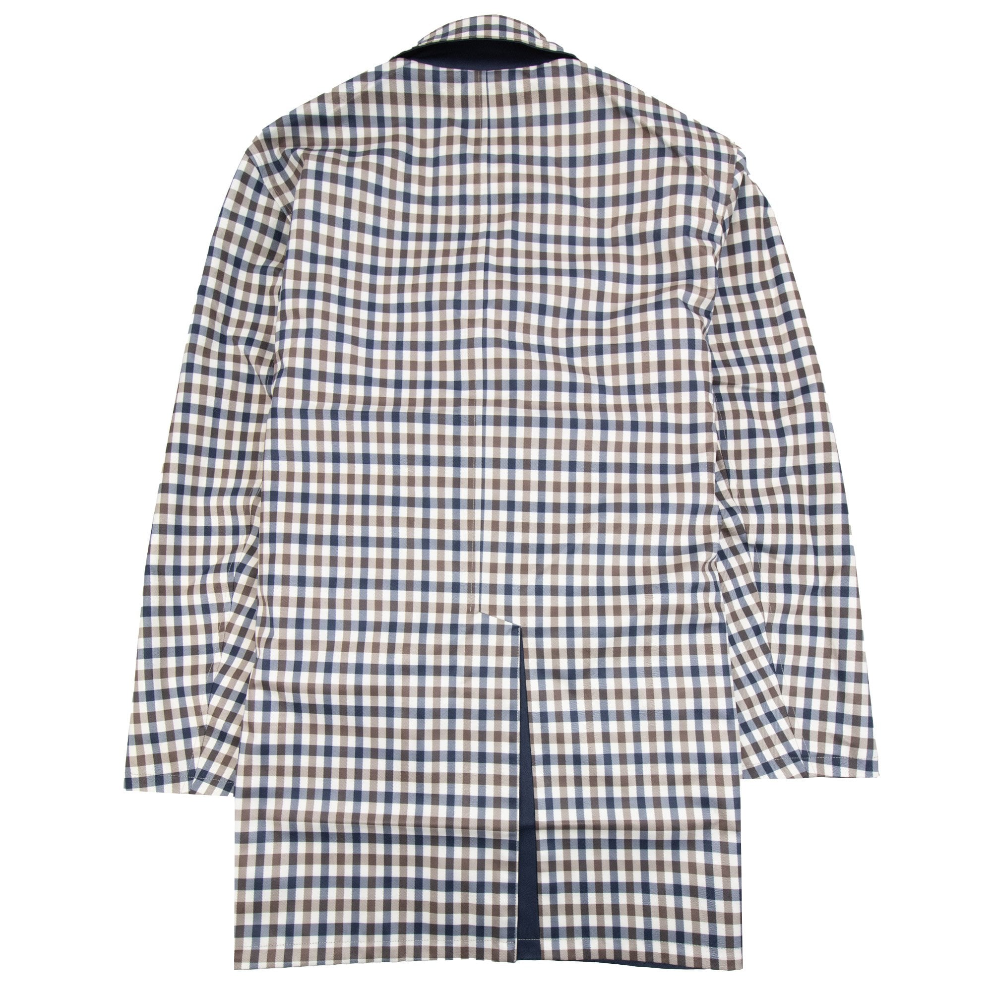 Aquascutum Archival Reversible Mid Coat Navy 11
