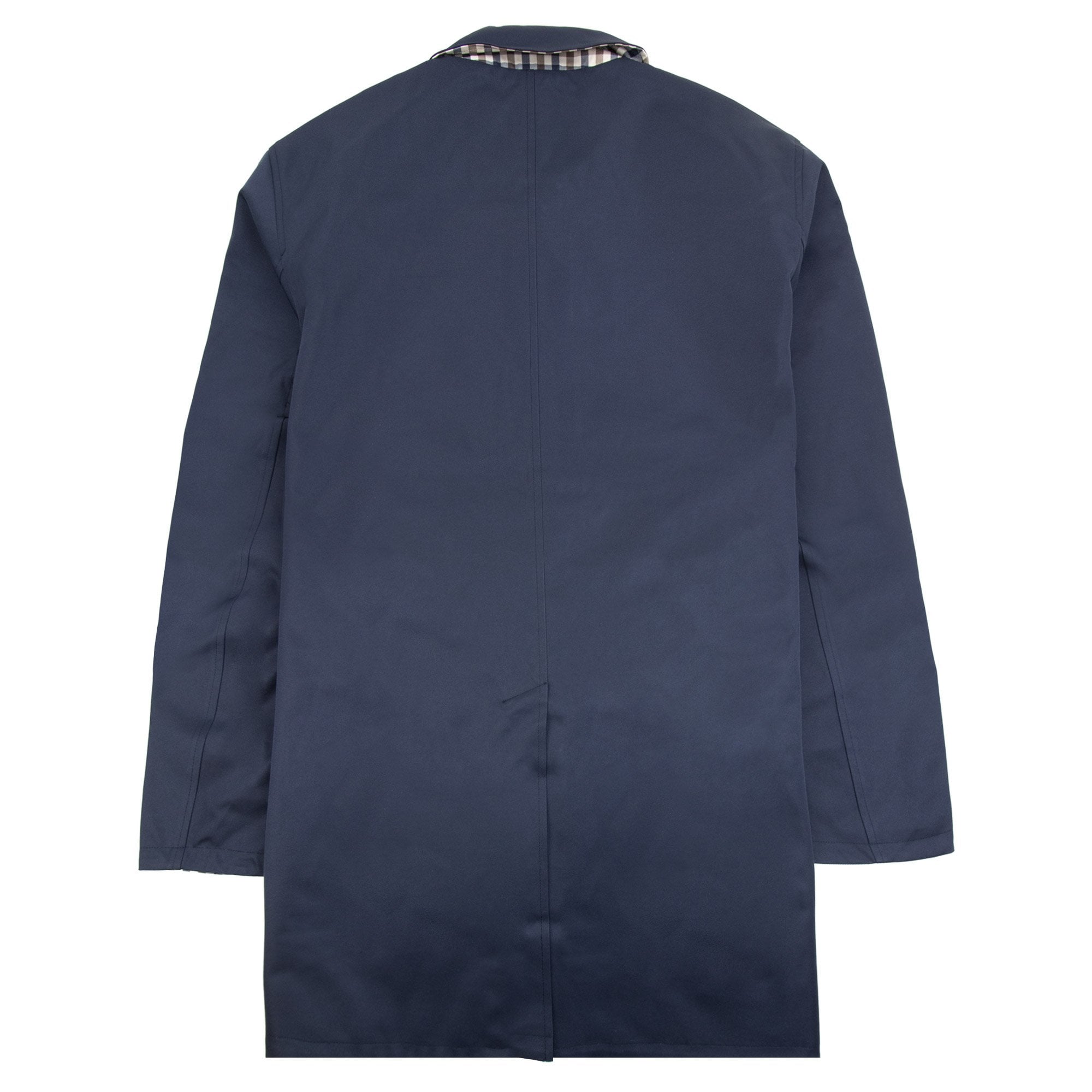 Aquascutum Archival Reversible Mid Coat Navy 11