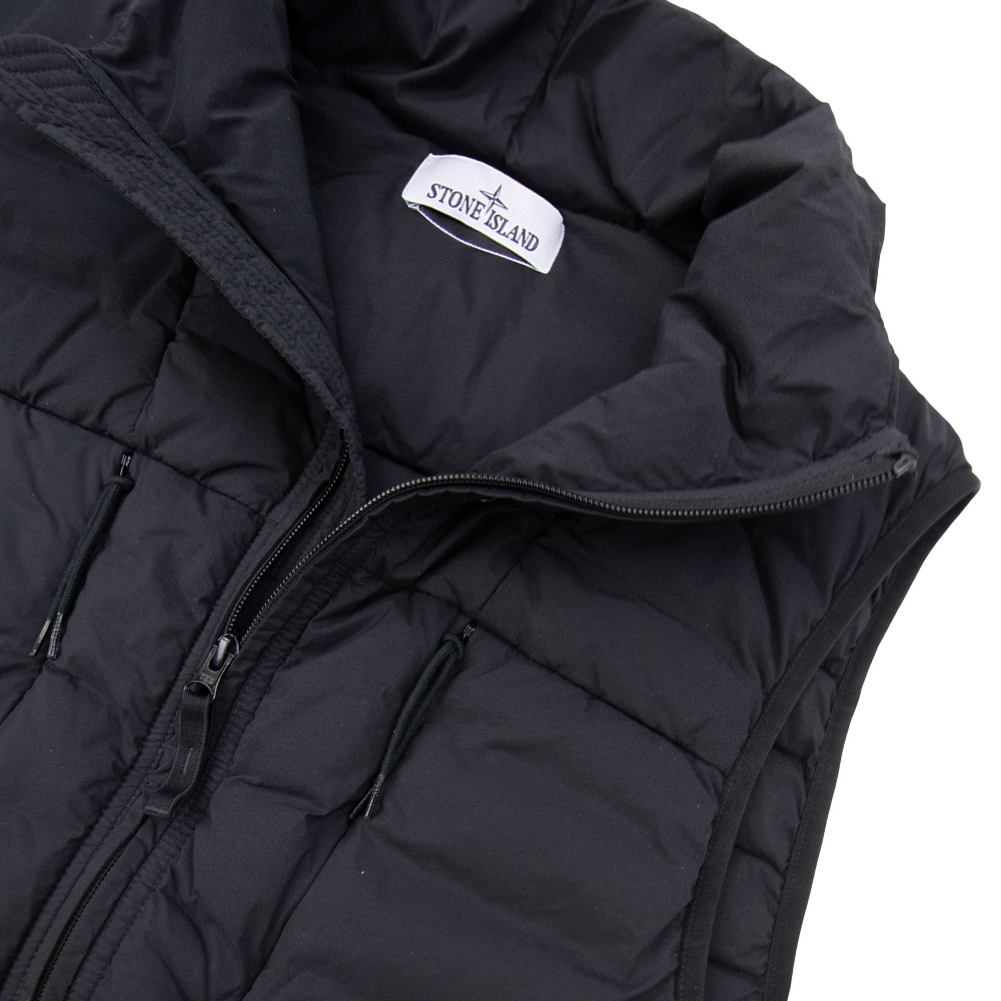 Stone Island G100004 Seamless Tunnel Down Gilet Black V0029