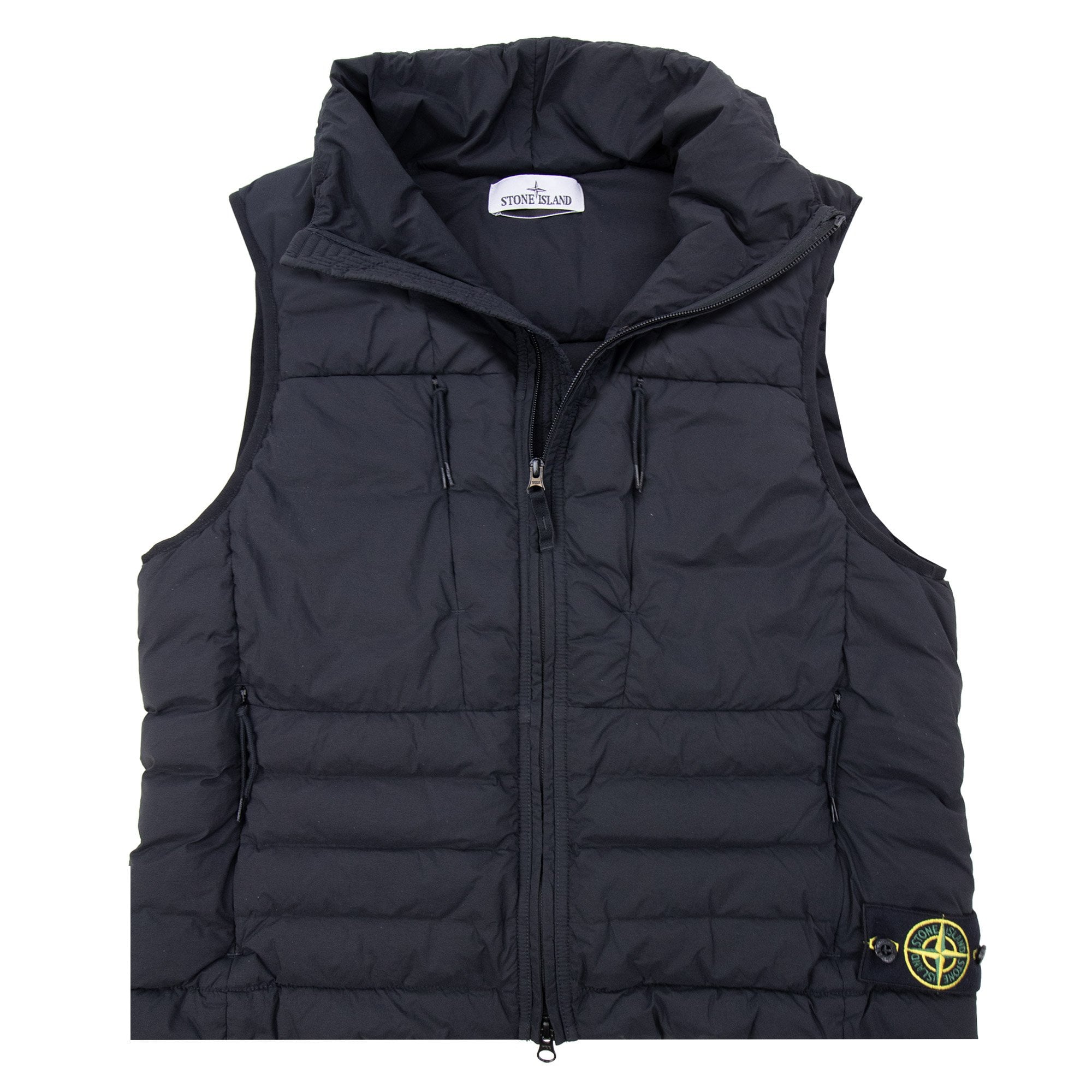 Stone Island G100004 Seamless Tunnel Down Gilet Black V0029