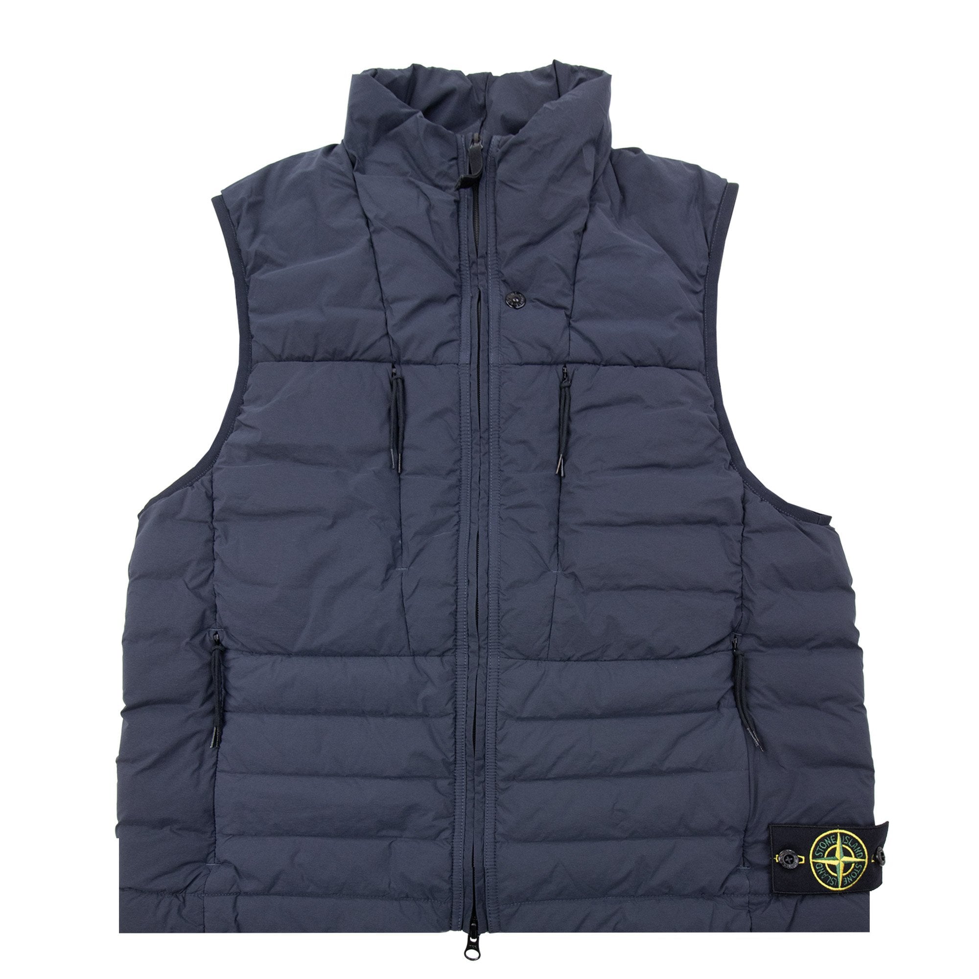 Stone Island G100004 Seamless Tunnel Down Gilet Navy V0020