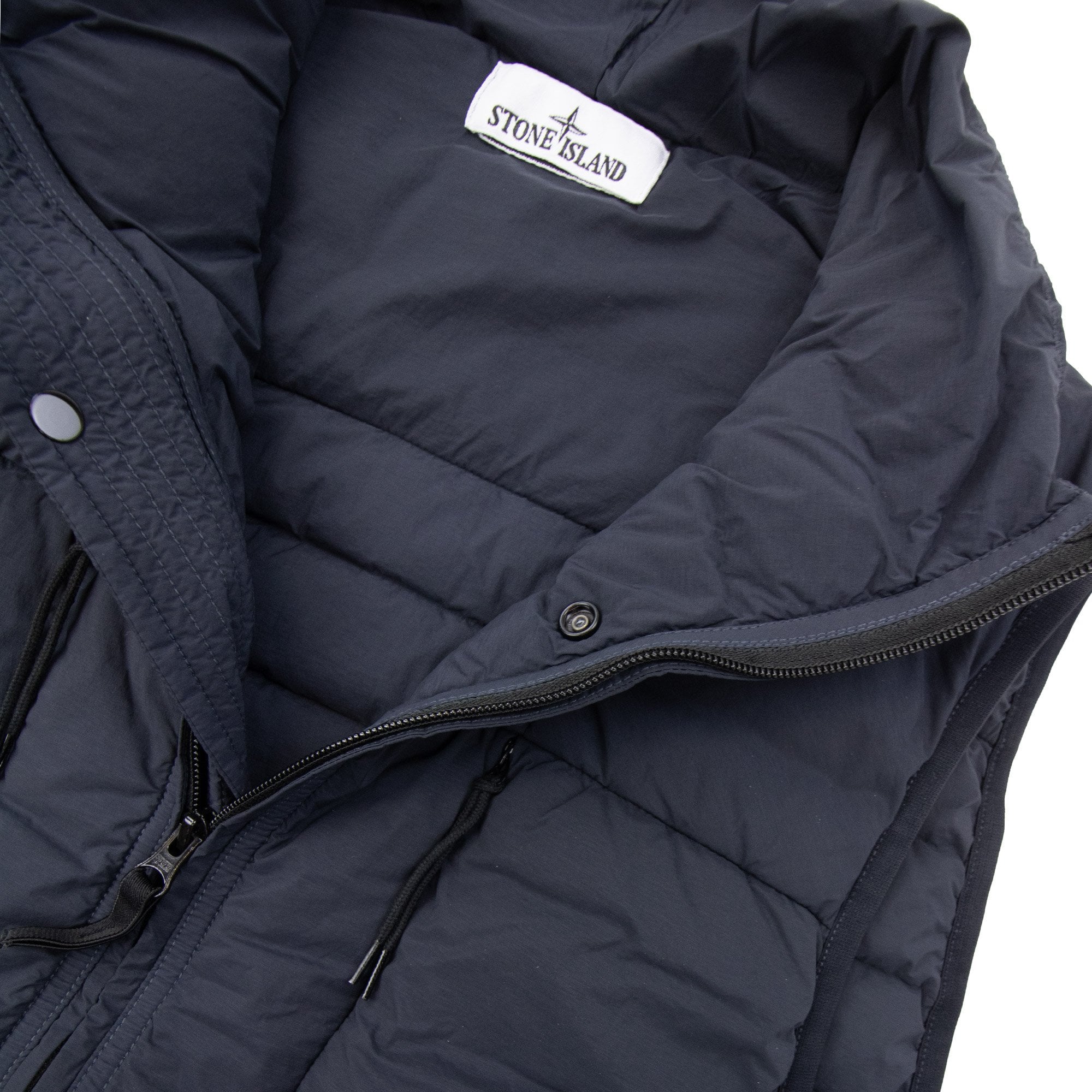 Stone Island G100004 Seamless Tunnel Down Gilet Navy V0020