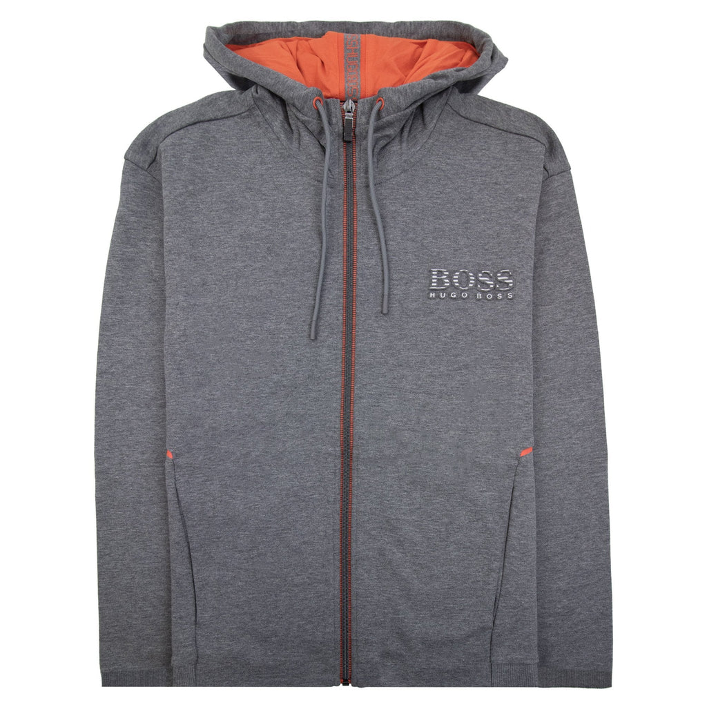 Hugo Boss Saggy Hoodie Grey/red
