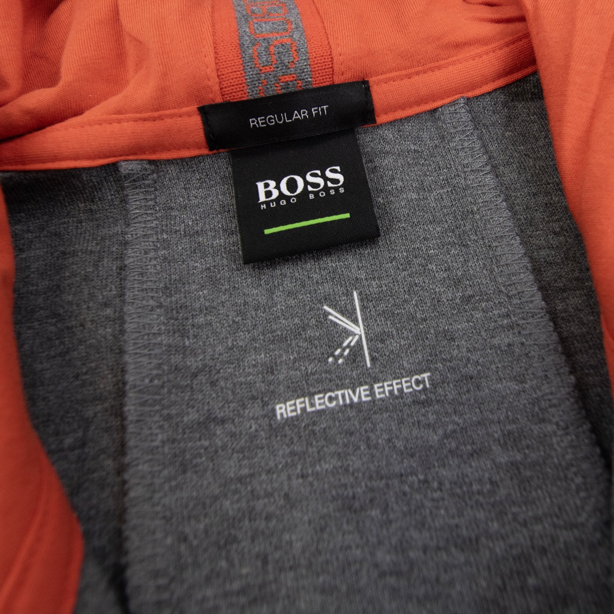 Hugo Boss Saggy Hoodie Grey/red