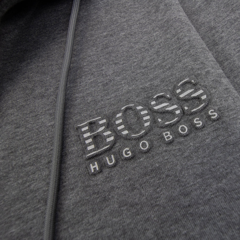 Hugo Boss Saggy Hoodie Grey/red