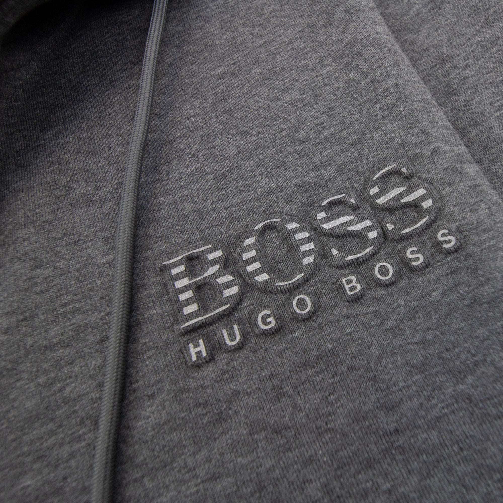 Hugo Boss Saggy Hoodie Grey/red