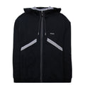 Hugo Boss Saggy 1 Mesh Hoodie Black