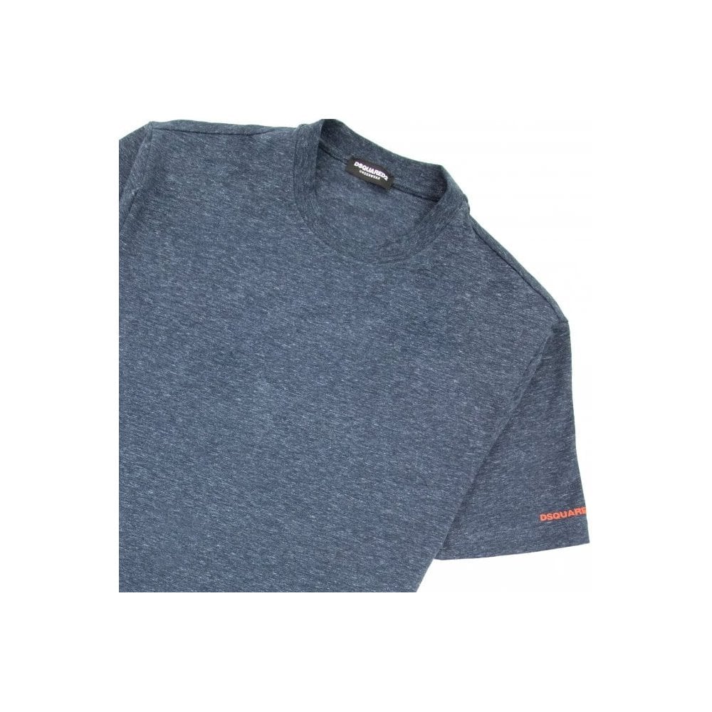 Dsquared2 Logo T Shirt Navy Marl