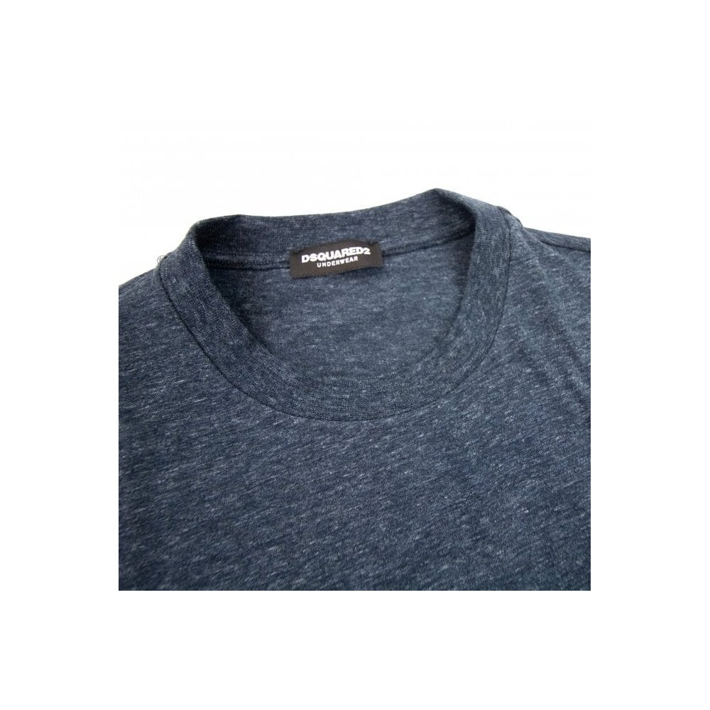 Dsquared2 Logo T Shirt Navy Marl