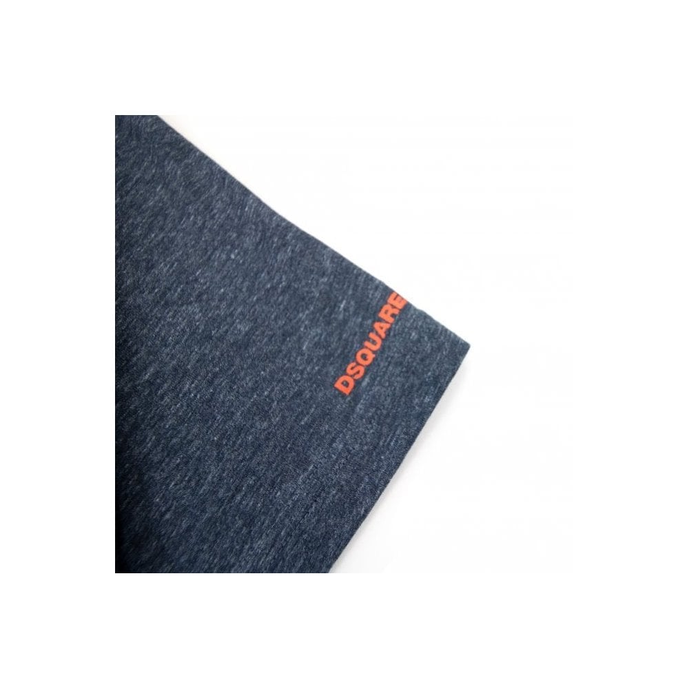 Dsquared2 Logo T Shirt Navy Marl