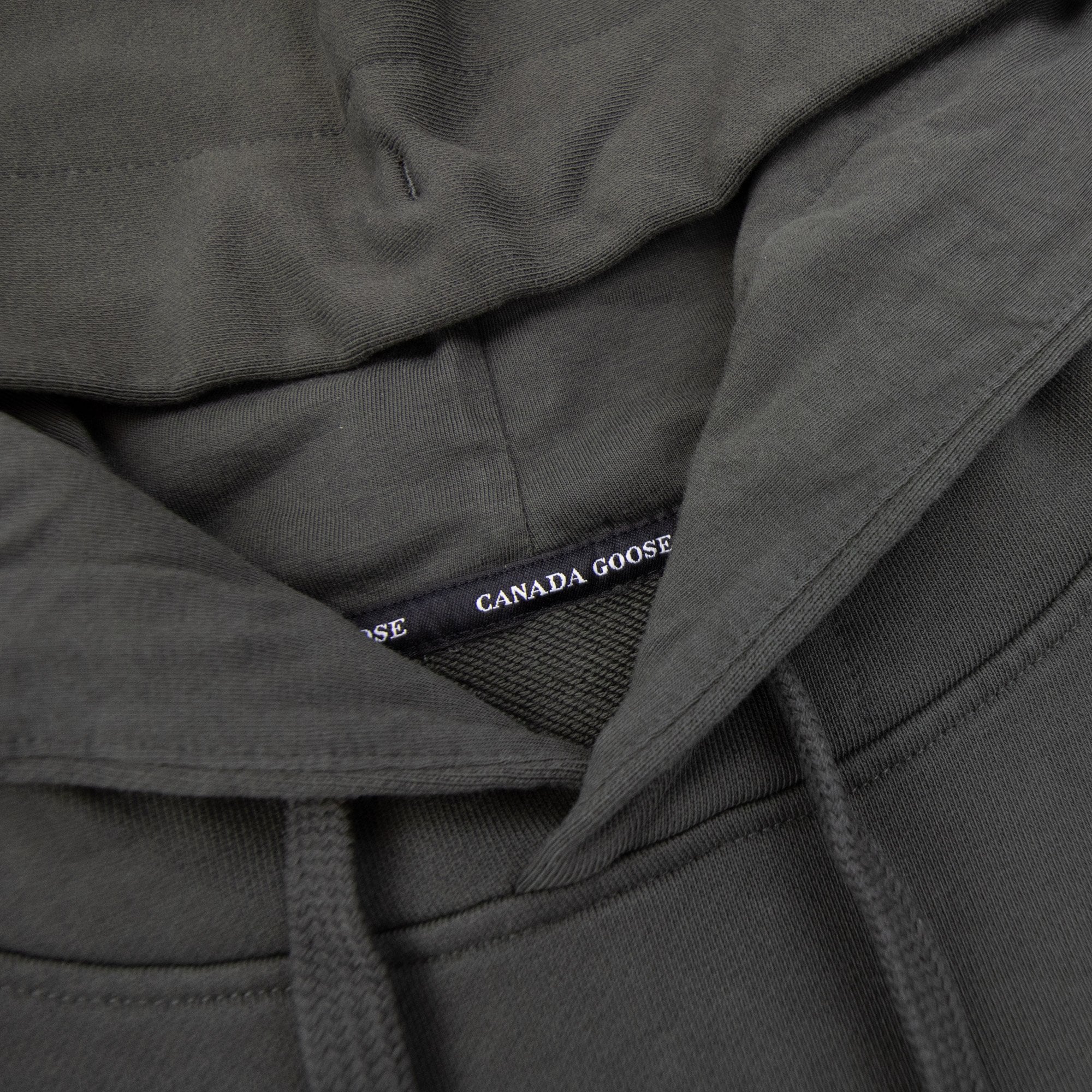 Canada Goose Huron Hoodie Black Label Volcano
