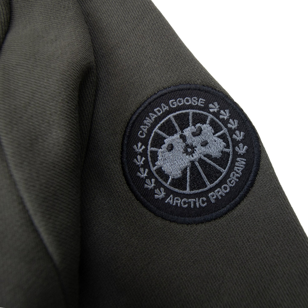 Canada Goose Huron Hoodie Black Label Volcano