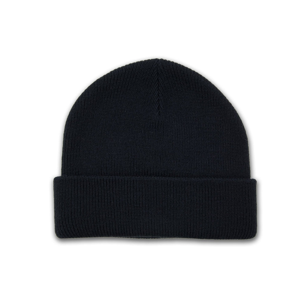 Armani Jeans Aj Front Logo Wool Beanie Nero