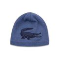 Lacoste Reversible Wool Logo Beanie Blue/blue