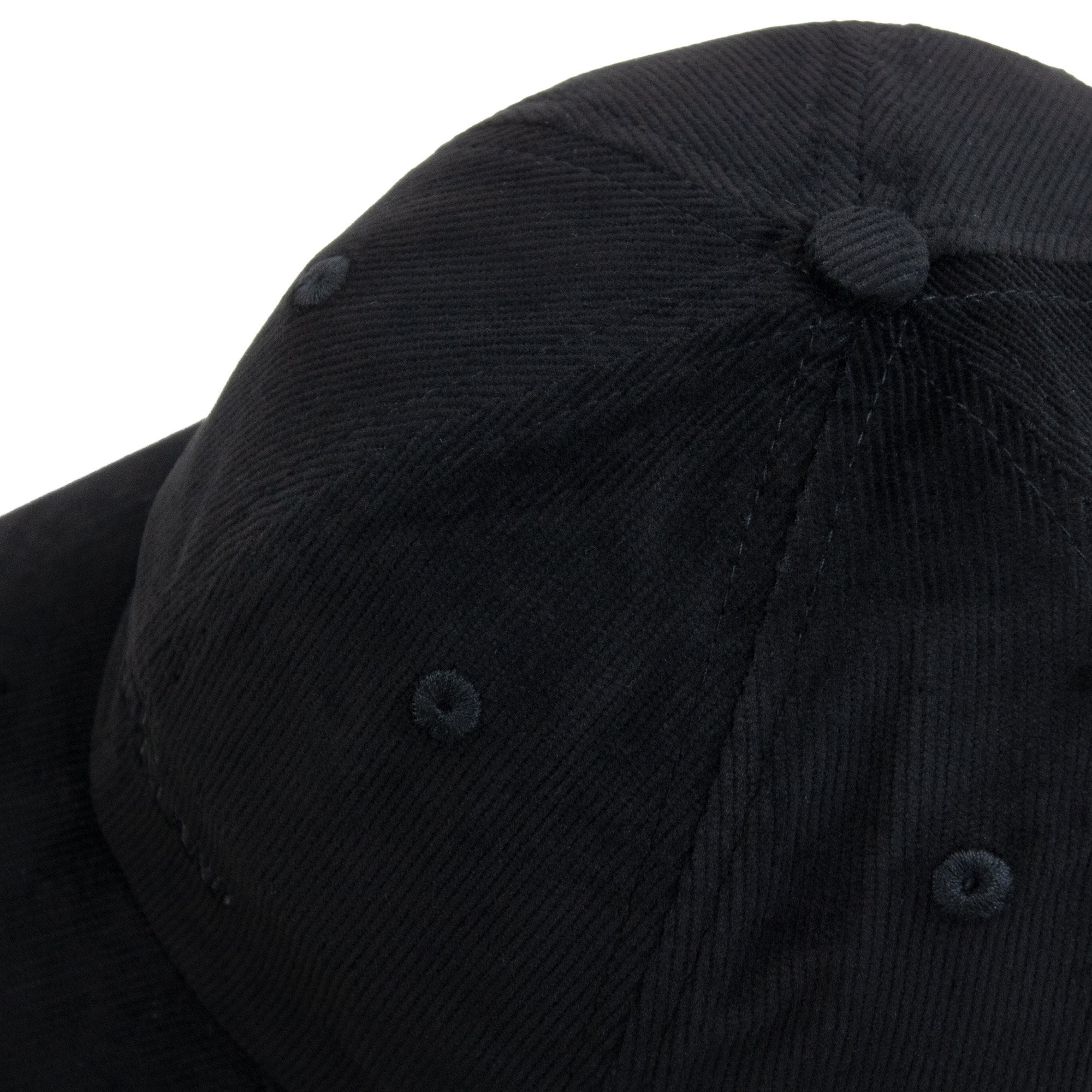 Stone Island 9100005 Cotton Micro-corduroy Cap Black V0029