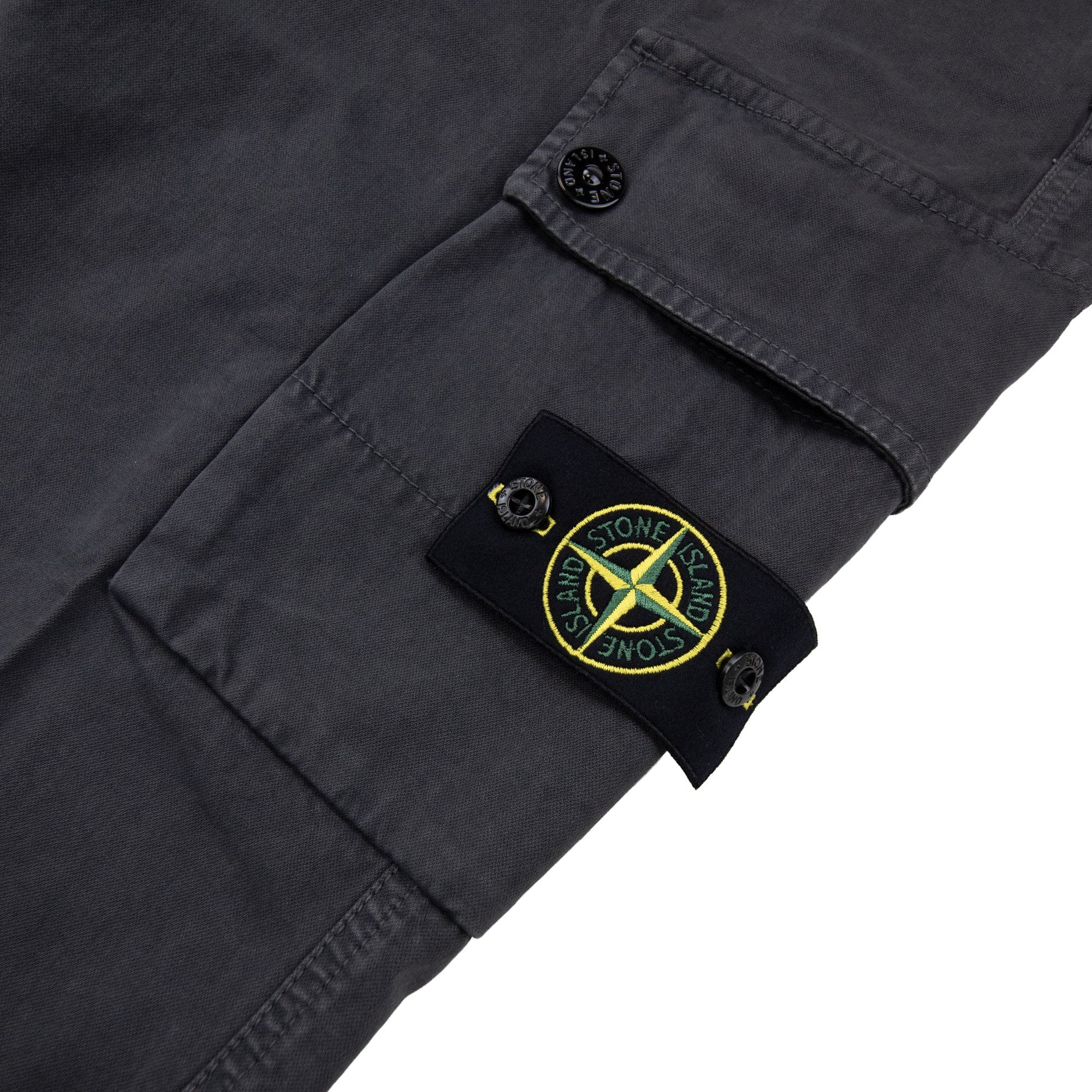 Stone Island 303l1 T.co+old Cargo Trousers Lead Grey V0162