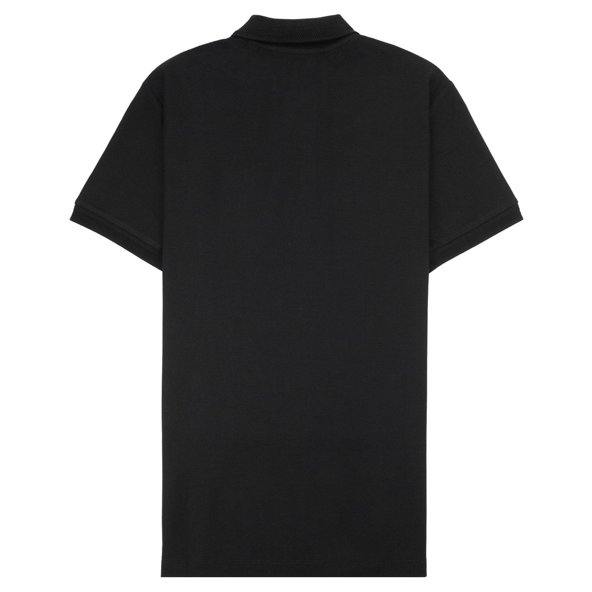 Burberry Eddie Cotton Polo Shirt Black