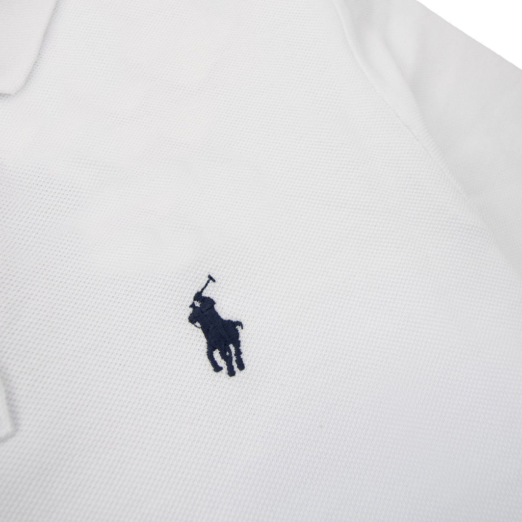 Polo Ralph Lauren Custom Slim Fit Polo White