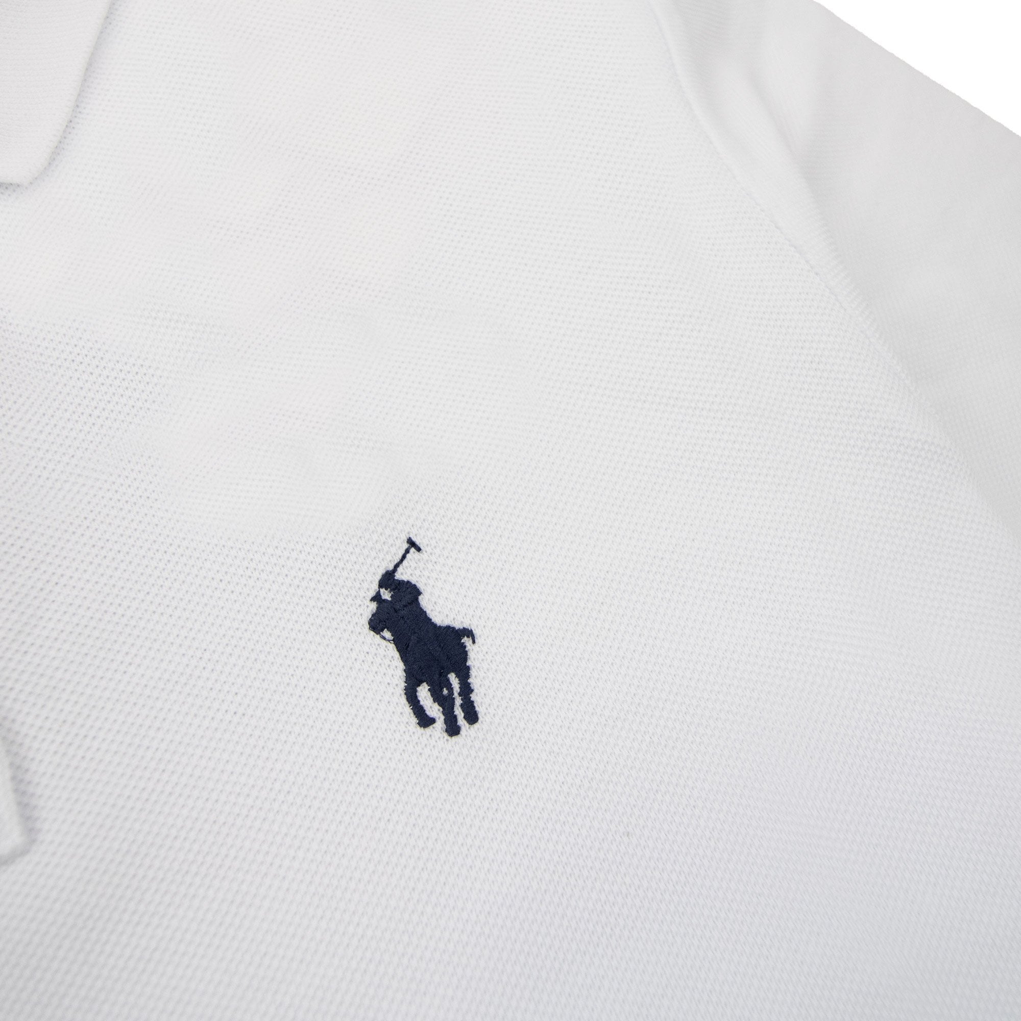 Polo Ralph Lauren Custom Slim Fit Polo White