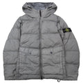 Stone Island 4100011 Crinkle Reps Ny Recycled Nylon Jacket Cement V006b
