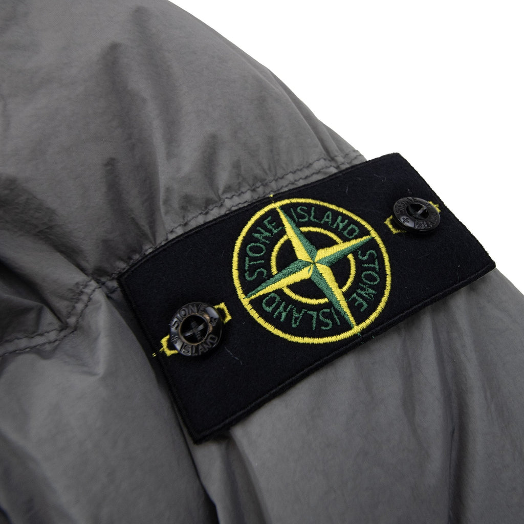 Stone Island 4100011 Crinkle Reps Ny Recycled Nylon Jacket Cement V006b