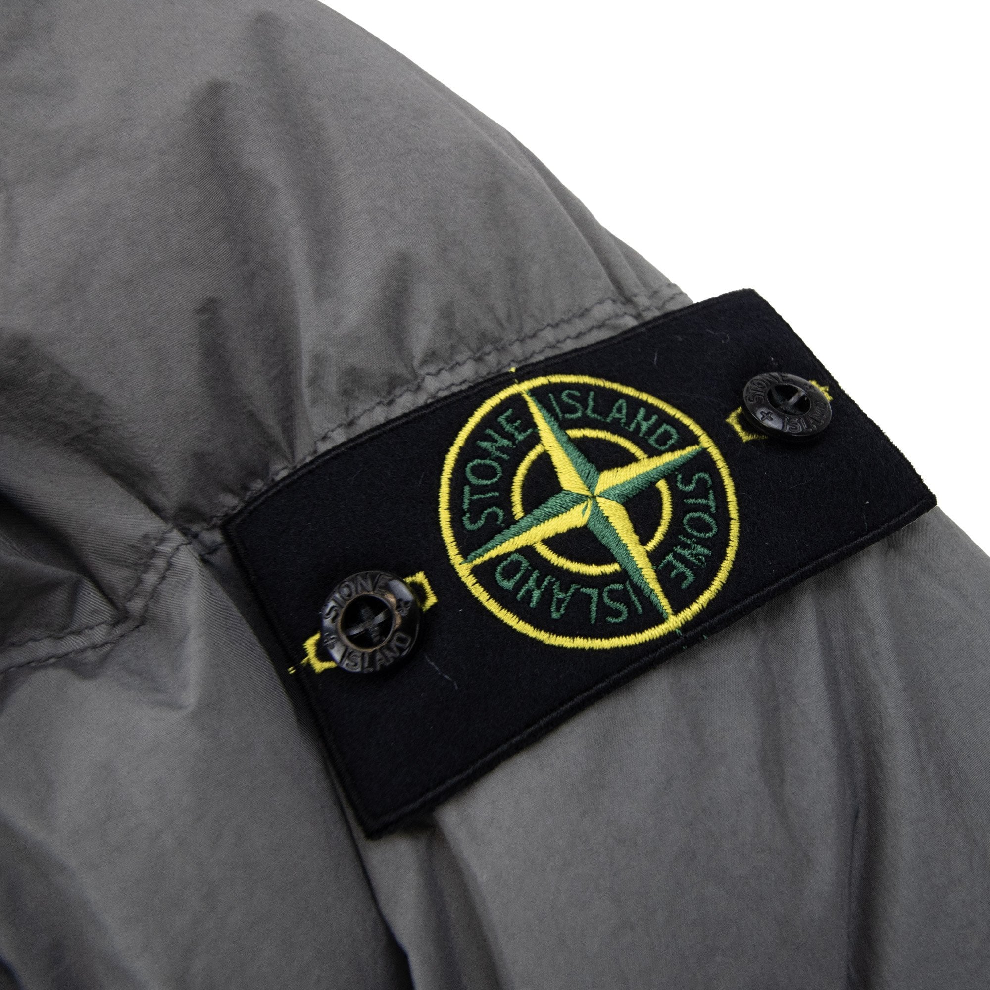 Stone Island 4100011 Crinkle Reps Ny Recycled Nylon Jacket Cement V006b