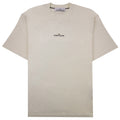 Stone Island 2100037 Regular-fit Short-sleeve T-shirt With Industrial Print Cream V0093